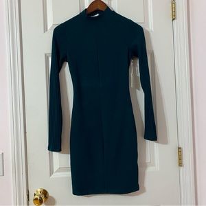 Forever 21 Long Sleeve Fitted Dress